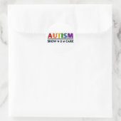 Autisme show u zorg sticker (Tas)