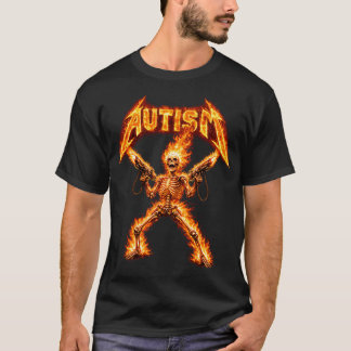 Autisme Skelet Grappig Oneven Specifiek Dank Meme T-shirt