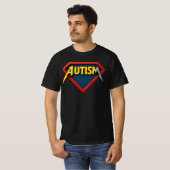 Autisme Skelet Meme| Grappige Neurodivergente Rock T-shirt (Voorkant volledig)