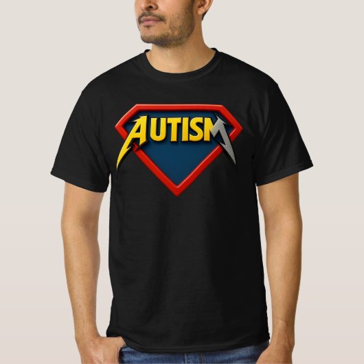 Autisme Skelet Meme| Grappige Neurodivergente Rock T-shirt (Voorkant)