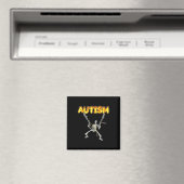 Autisme skelet meme magneet (Insitu (Vaatwasser))