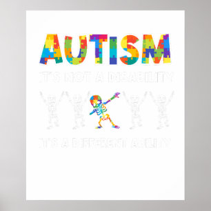 autisme skeleto poster
