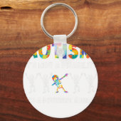 autisme skeleto sleutelhanger (Voorkant)