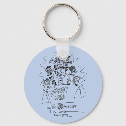Autisme Sleutelhanger (Voorkant)