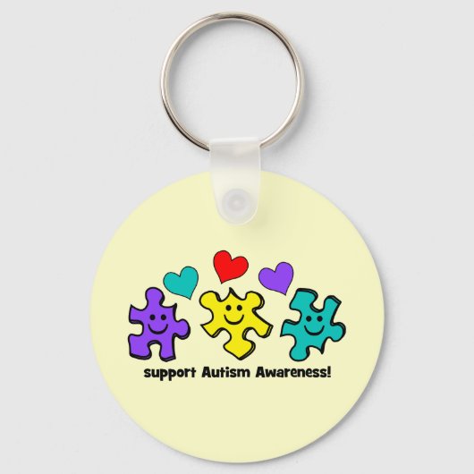 Autisme Sleutelhanger (Voorkant)