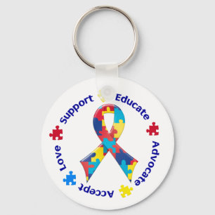Autisme Sleutelhanger