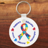 Autisme Sleutelhanger (Voorkant)
