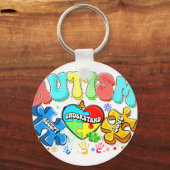 autisme  sleutelhanger (Voorkant)