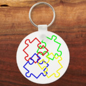 Autisme Sleutelhanger (Voorkant)