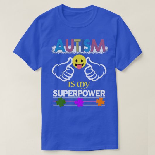 Autisme Speaks T-shirt (Design voorkant)