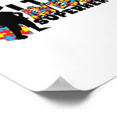 Autisme speciaal onderwijs Ik geef les Geweldige S Poster (Hoek)