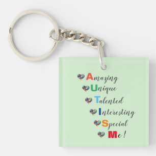 Autisme - Speciaal & verbazingwekkend! Sleutelhanger