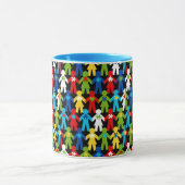 Autisme Spectrum Awareness Puzzle Coffee Cup Mok (Midden)