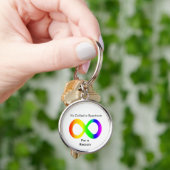 Autisme Spectrum Bewustzijnsleutelhanger van Metaa Sleutelhanger (Hand)