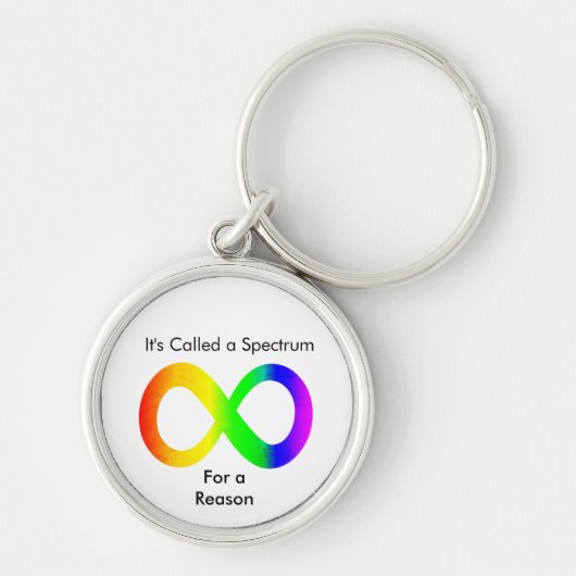 Autisme Spectrum Bewustzijnsleutelhanger van Metaa Sleutelhanger (Voorkant)