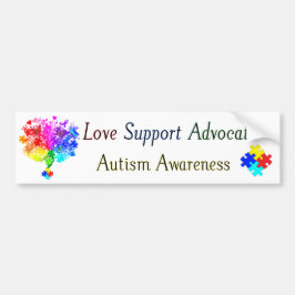 Autisme Spectrum Boom Bumpersticker