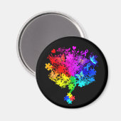 Autisme Spectrum Boom Magneet (Voorkant / Achterkant)