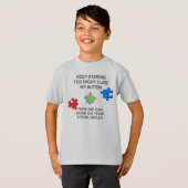 Autisme Spectrum Disorder Bewustheid T-shirt (Voorkant volledig)