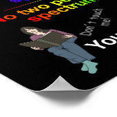 Autisme Spectrum Poster (Hoek)