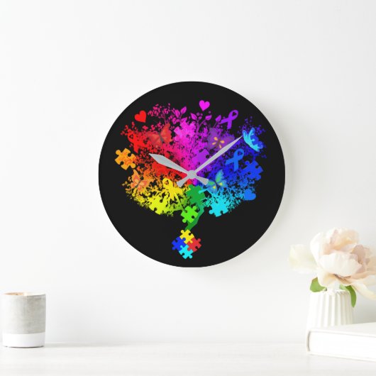 Autisme Spectrum Tree Grote Klok (Huis)