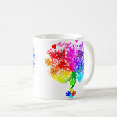 Autisme Spectrum Tree Koffiemok (Voorkant rechts)