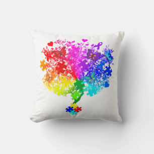 Autisme Spectrum Tree Kussen