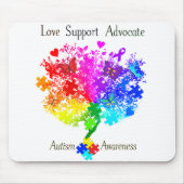 Autisme Spectrum Tree Muismat (Voorkant)