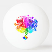 Autisme Spectrum Tree Pingpongbal (Achterkant)