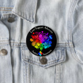 Autisme Spectrum Tree Ronde Button 7,6 Cm (In situ)