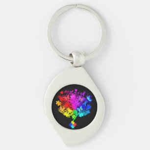 Autisme Spectrum Tree Sleutelhanger