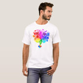 Autisme Spectrum Tree T-shirt (Voorkant volledig)