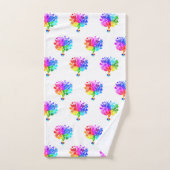 Autisme Spectrum Trees Bad Handdoek (Handdoek)