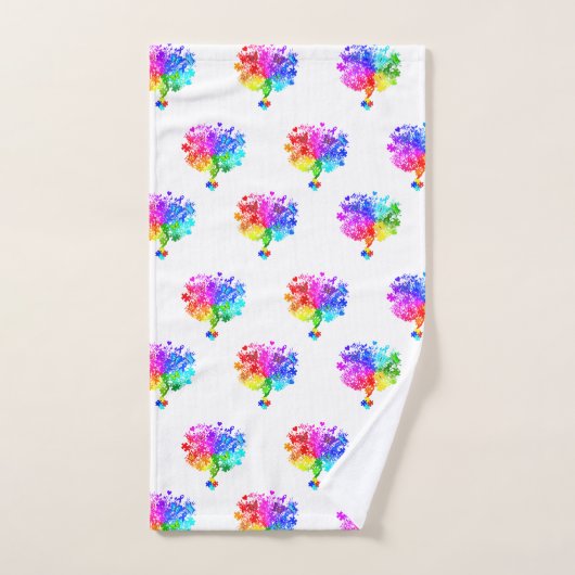 Autisme Spectrum Trees Bad Handdoek (Handdoek)