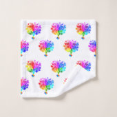 Autisme Spectrum Trees Bad Handdoek (Wasdoekje)