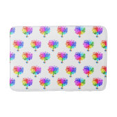 Autisme Spectrum Trees Badmat (Voorkant)