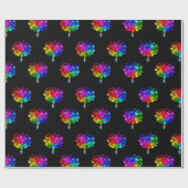 Autisme Spectrum Trees Cadeaupapier (Vlak)