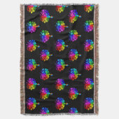 Autisme Spectrum Trees Deken (Voorkant Verticaal)