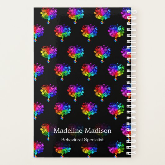 Autisme Spectrum Trees Planner (Achterkant)