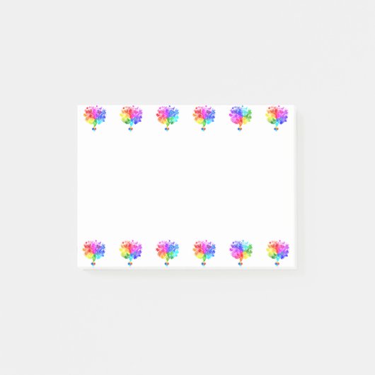 Autisme Spectrum Trees Post-it® Notes (Voorkant)