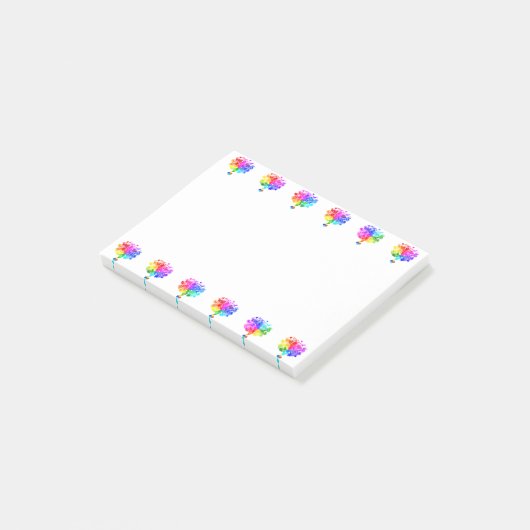 Autisme Spectrum Trees Post-it® Notes (Schuin)