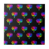 Autisme Spectrum Trees Tegeltje (Voorkant)