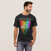 Autisme spraaktaalpatholoog Legpuzzel H T-shirt (Voorkant volledig)