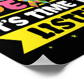 Autisme Spreekt Autisme Bewustzijn Autisme Superhe Poster (Hoek)