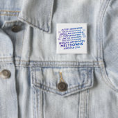 Autisme - Square Button (In situ)