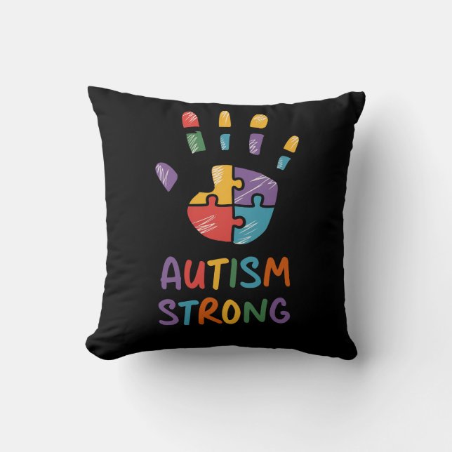 Autisme Sterk Kussen (Voorkant)