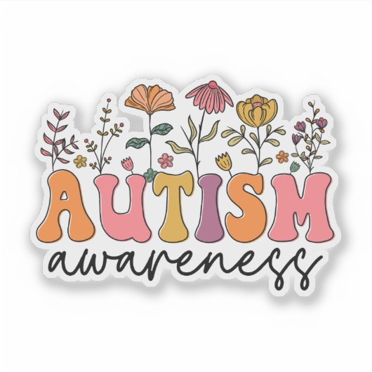 Autisme Sticker (Voorkant)