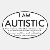 Autisme Stickers (Voorkant)