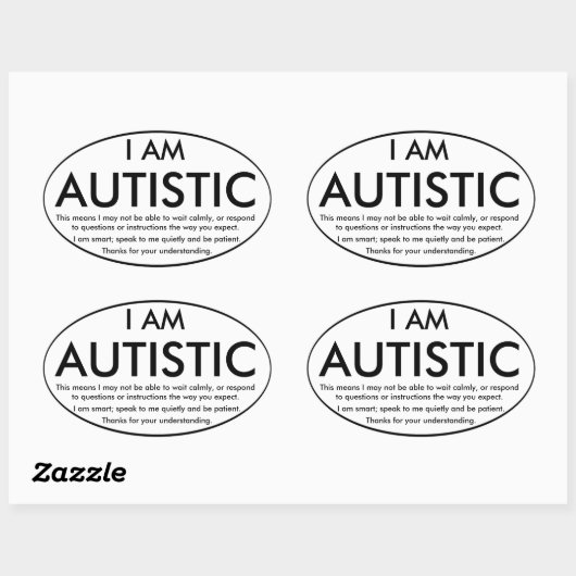 Autisme Stickers (Vel)