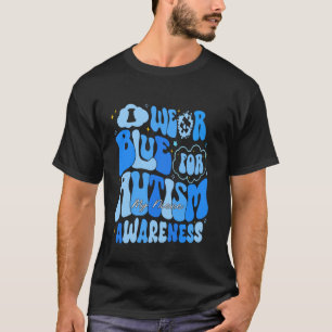 Autisme strik ik Draag blauw voor mijn nichtje T-shirt
