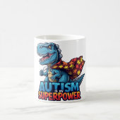 Autisme T-Rex Superpower Bewustzijn Koffiemok (Center)